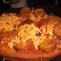 vegan pizza waffles