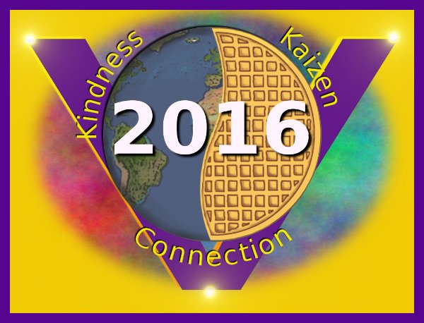Global Vegan Waffle Party 2016 logo
