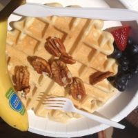 Vegas Veg Vegan waffle, courtesy of Elaine Vigneault