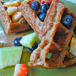 Coconut Almond Gluten-Free Vegan Waffles 2