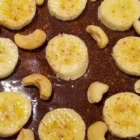 Chocolate Ginger Mousse Vegan Waffle Topping