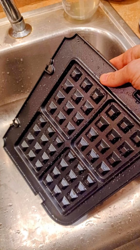 washing removable waffle plates, cuisinart griddler 